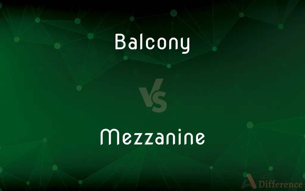 Balcony vs. Mezzanine — What's the Difference?