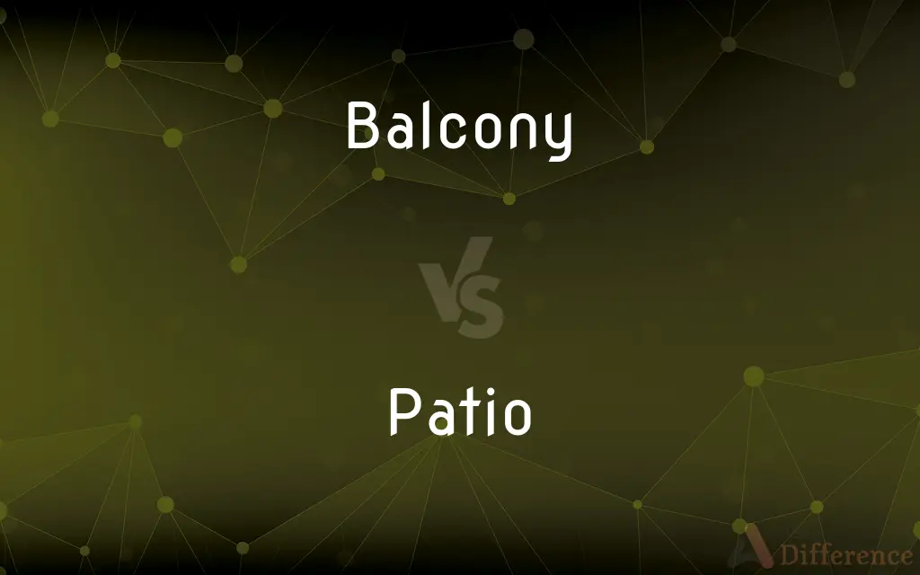 Balcony vs. Patio — What's the Difference?