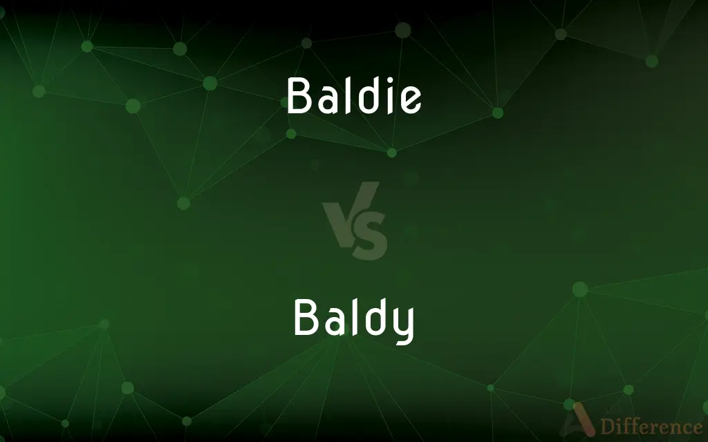 Baldie vs. Baldy — What's the Difference?