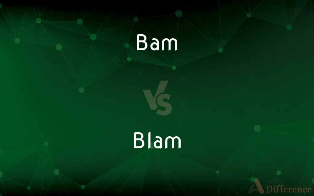 Bam vs. Blam — What's the Difference?