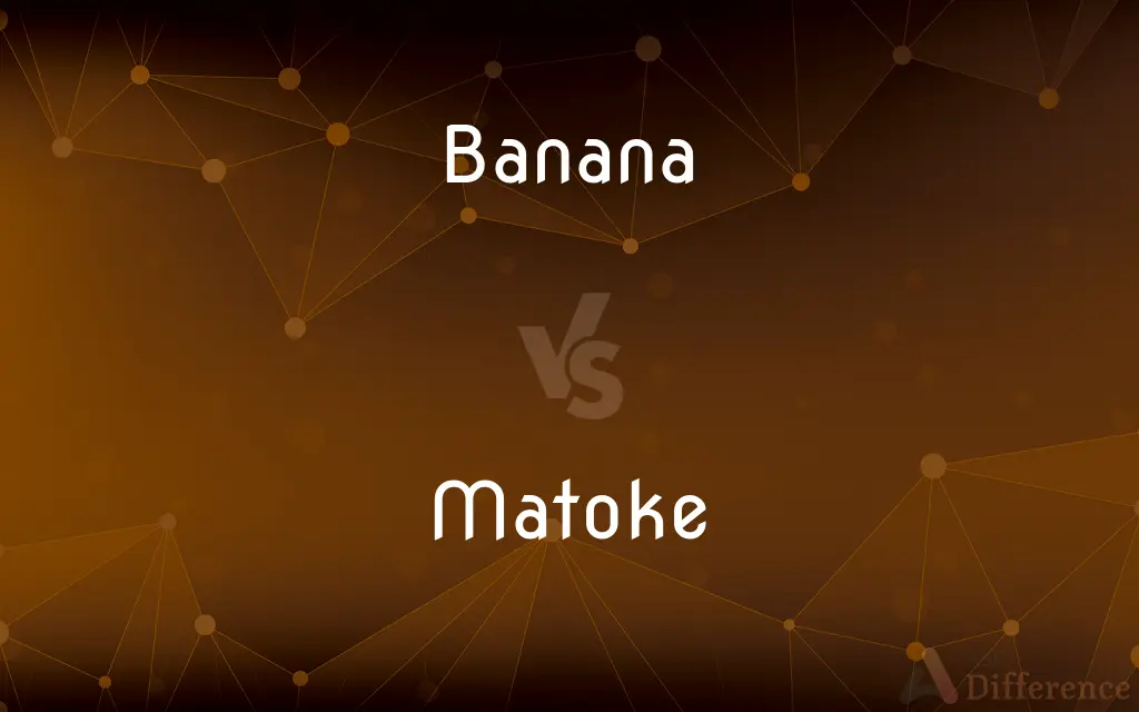 Banana vs. Matoke — What's the Difference?