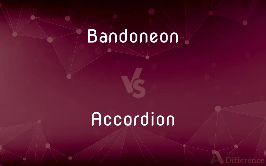 Bandoneon vs. Accordion — What's the Difference?