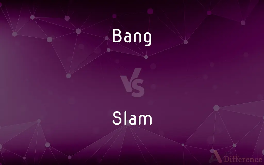 Bang vs. Slam — What's the Difference?