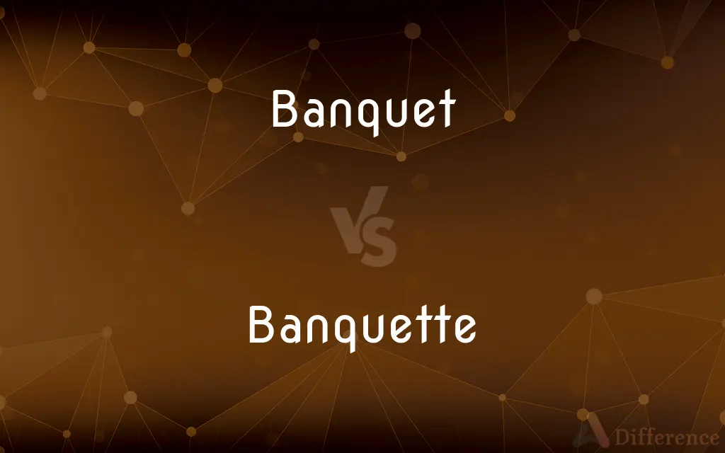 Banquet vs. Banquette — What's the Difference?