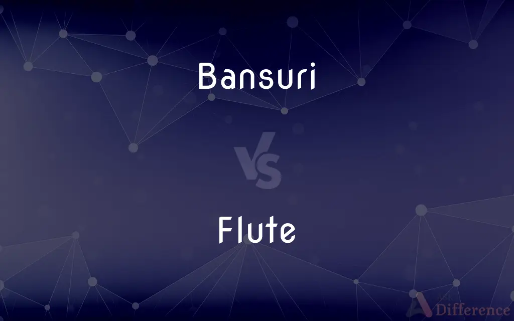 Bansuri vs. Flute — What's the Difference?