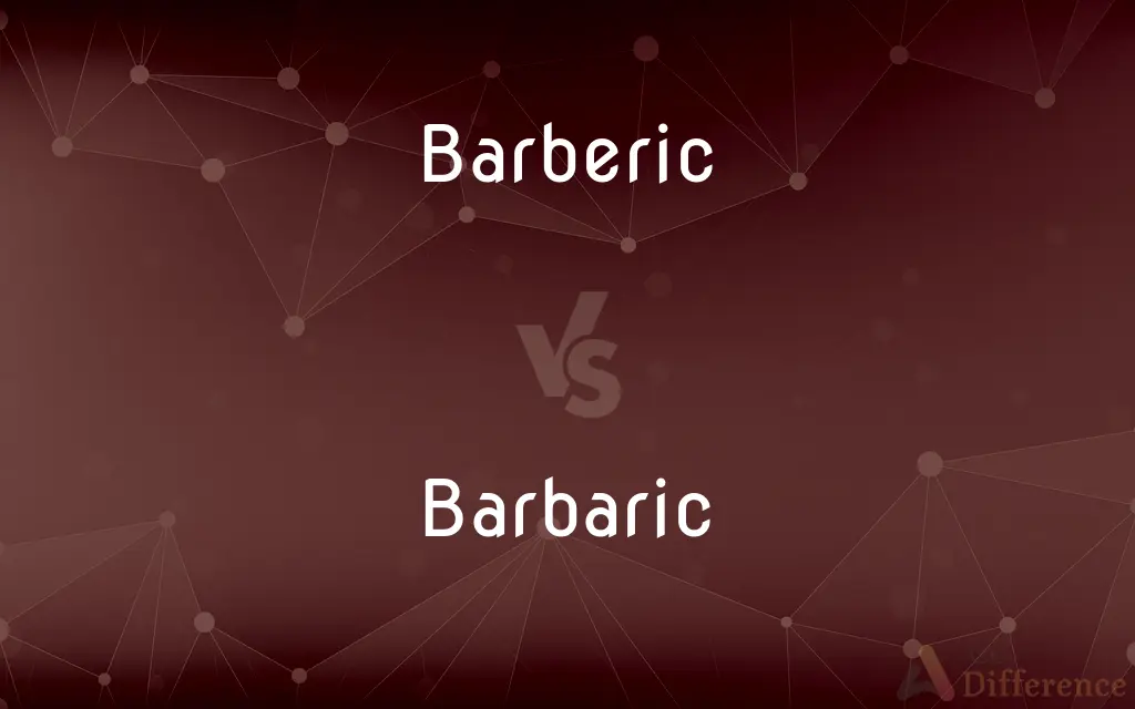 Barberic vs. Barbaric — Which is Correct Spelling?