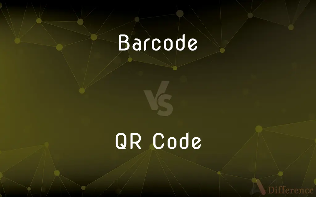 Barcode vs. QR Code — What's the Difference?