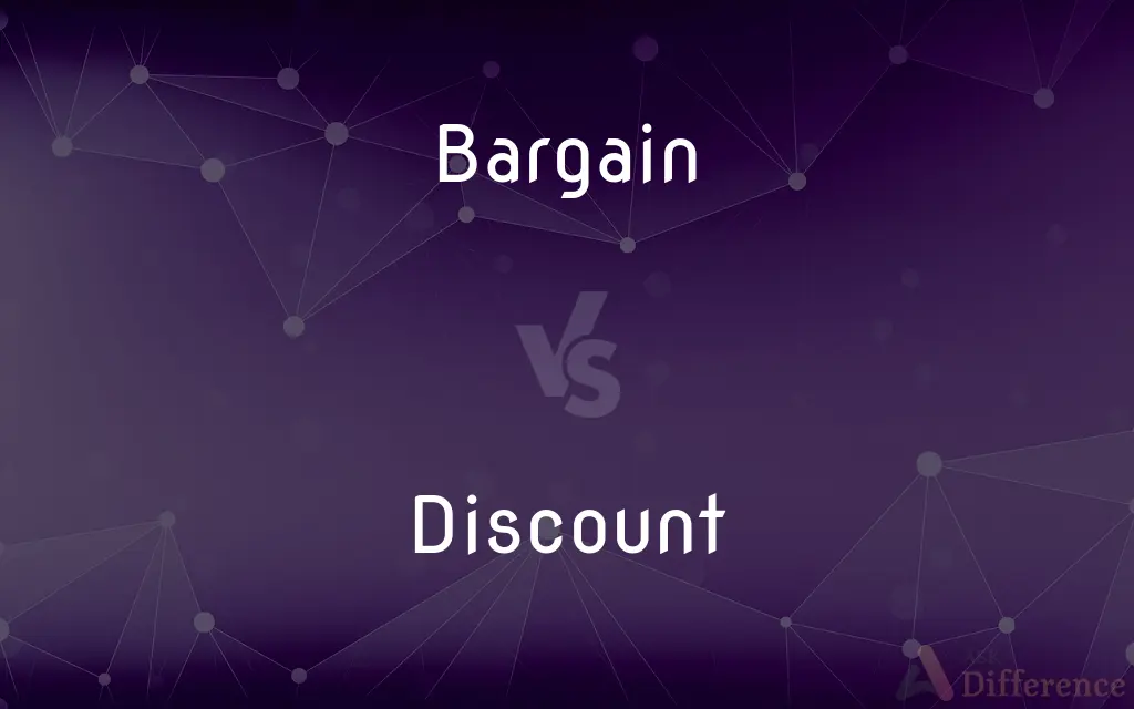 Bargain vs. Discount — What's the Difference?