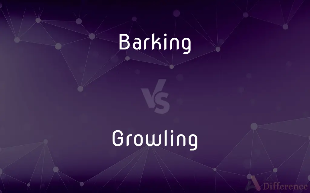 Barking vs. Growling — What's the Difference?