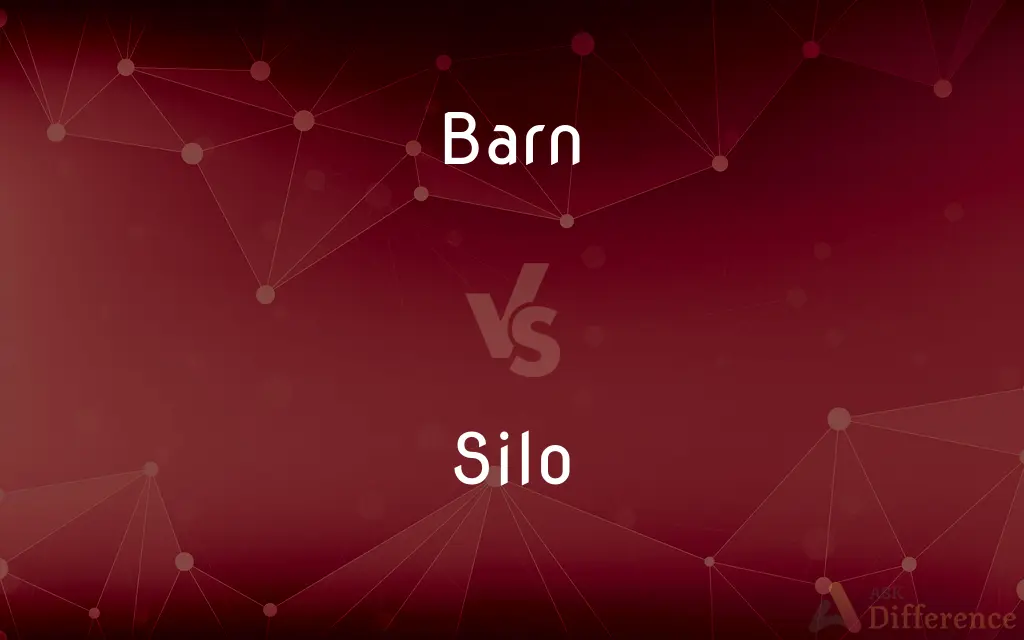 Barn vs. Silo — What's the Difference?