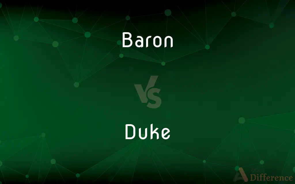 Baron vs. Duke — What's the Difference?