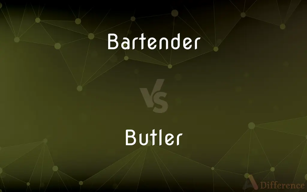 Bartender vs. Butler — What's the Difference?