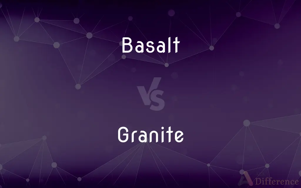 Basalt vs. Granite — What's the Difference?
