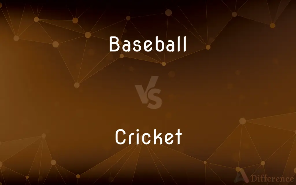 Baseball vs. Cricket — What's the Difference?