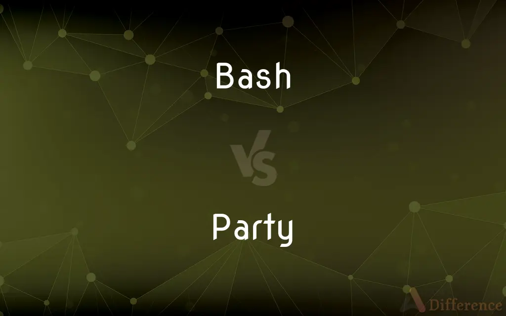 Bash vs. Party — What's the Difference?