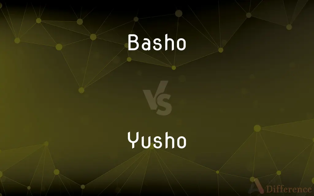 Basho vs. Yusho — What's the Difference?
