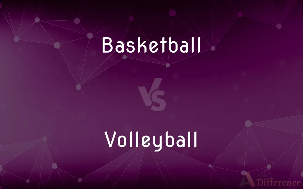 Basketball vs. Volleyball — What's the Difference?