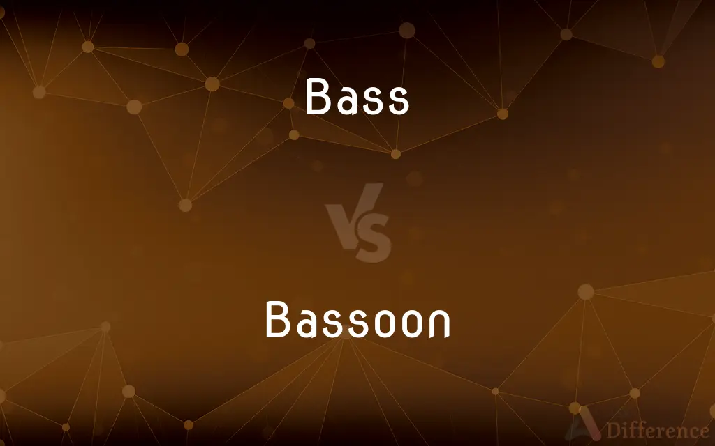Bass vs. Bassoon — What's the Difference?