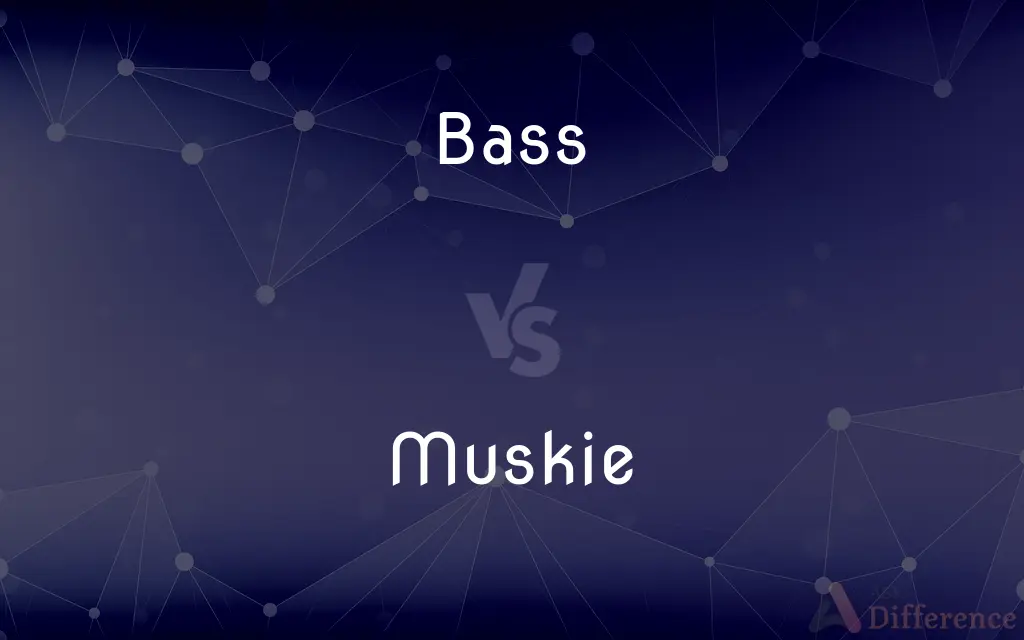 Bass vs. Muskie — What's the Difference?