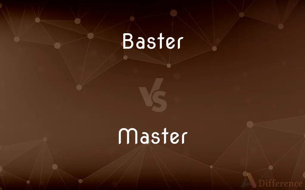 Baster vs. Master — What's the Difference?