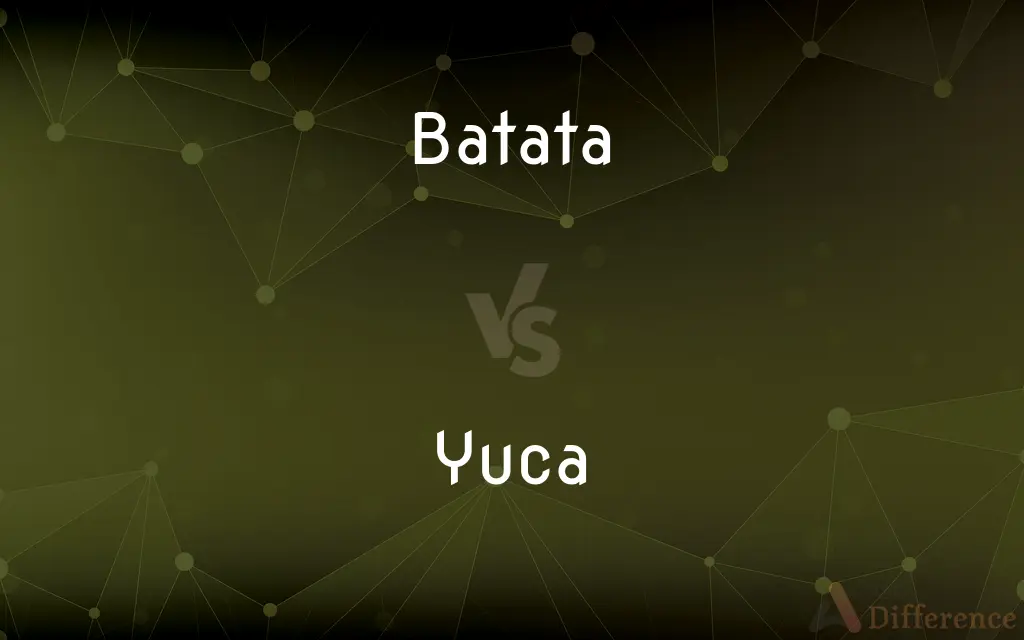 Batata vs. Yuca — What's the Difference?