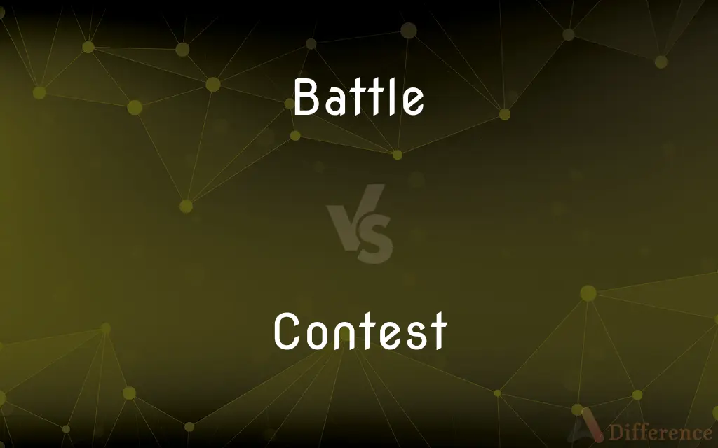 Battle vs. Contest — What's the Difference?