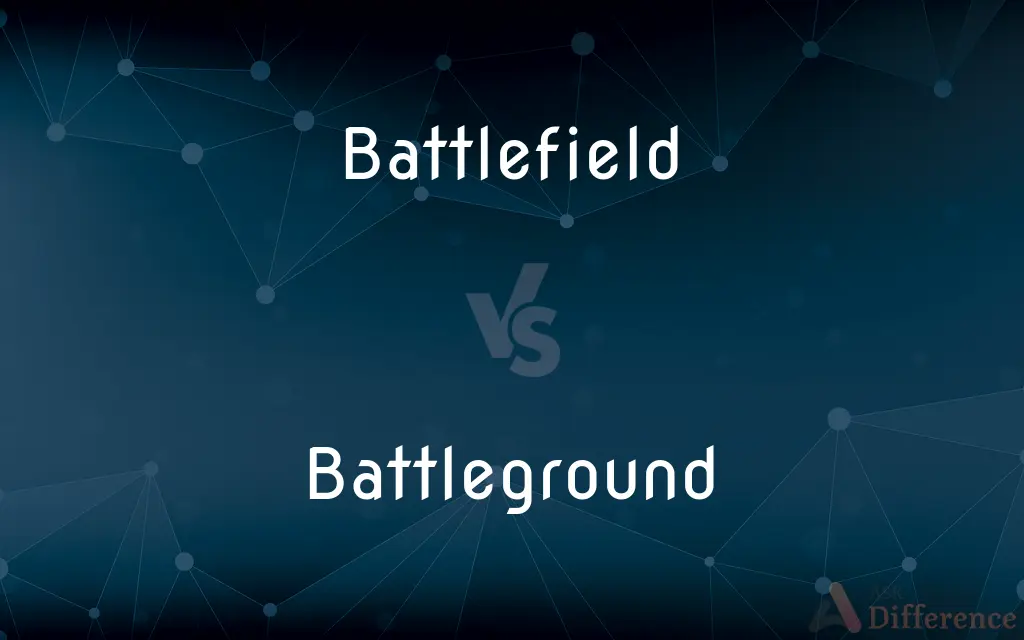 Battlefield vs. Battleground — What's the Difference?