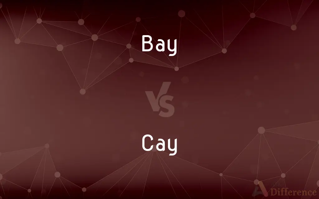 Bay vs. Cay — What's the Difference?