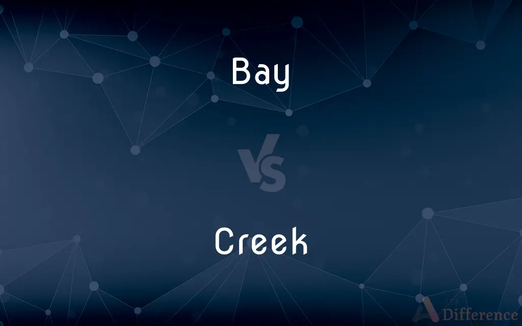 Bay vs. Creek — What's the Difference?
