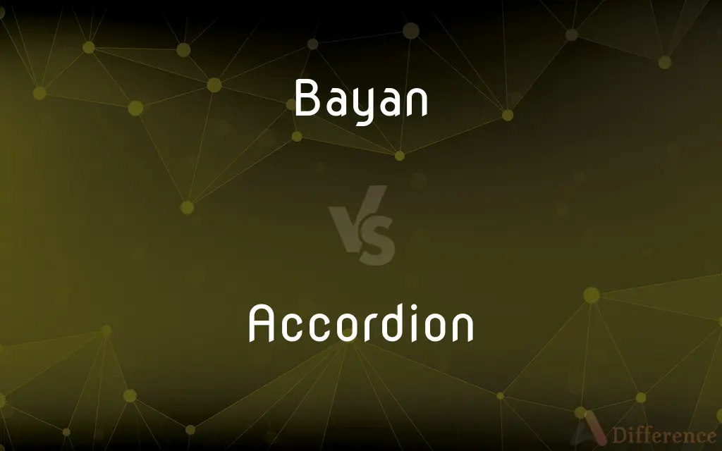Bayan vs. Accordion — What's the Difference?