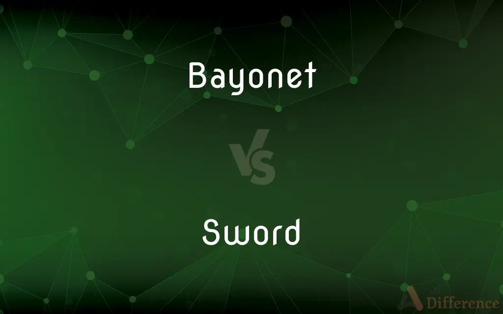 Bayonet vs. Sword — What's the Difference?
