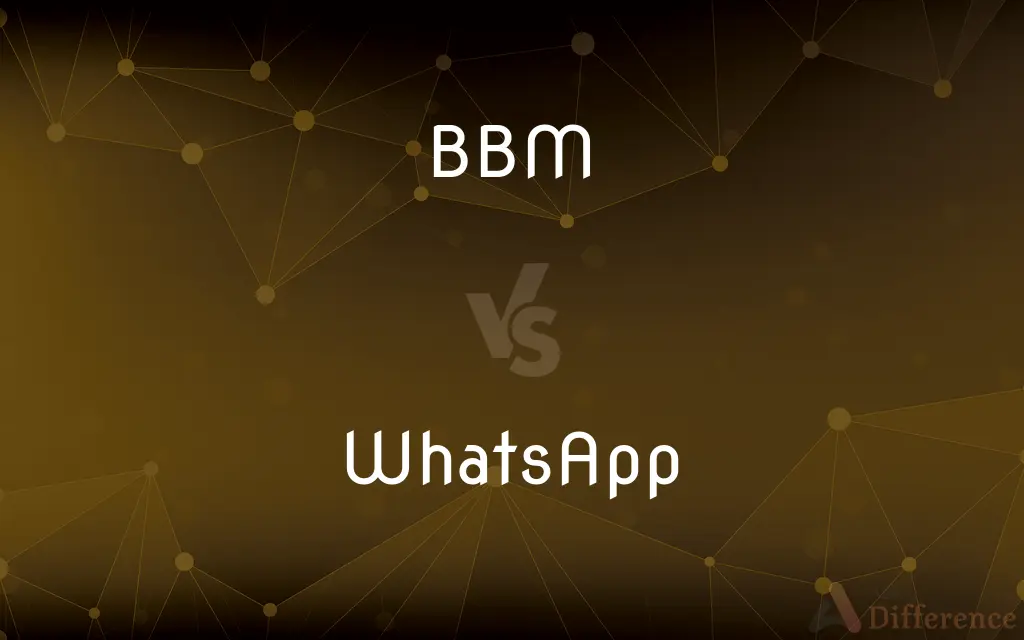 BBM vs. WhatsApp — What's the Difference?