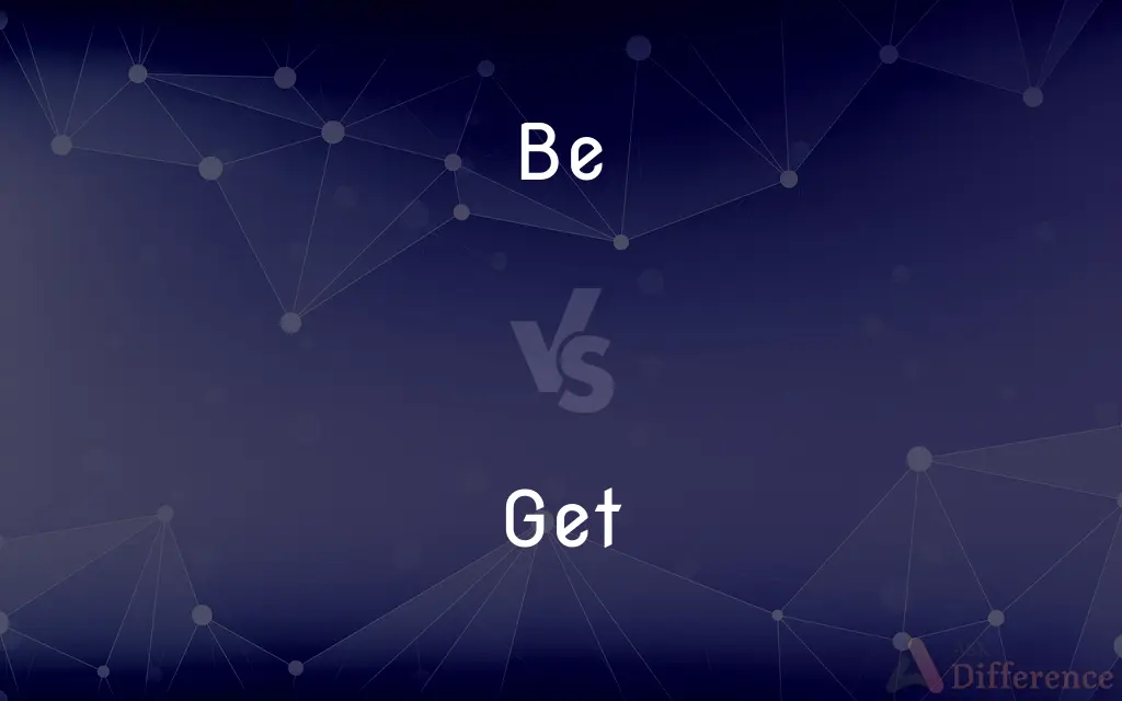 Be vs. Get — What's the Difference?
