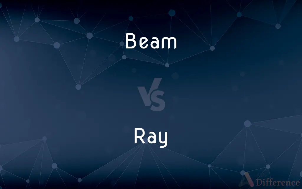 Beam vs. Ray — What's the Difference?