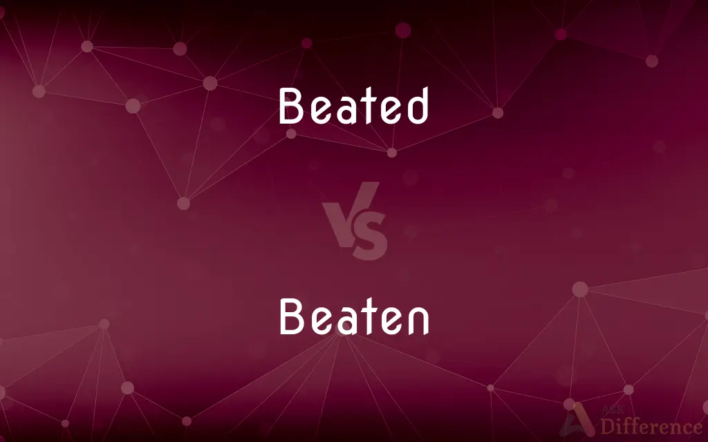 Beated vs. Beaten — Which is Correct Spelling?