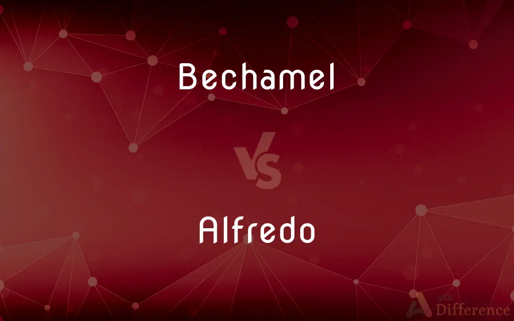 Bechamel vs. Alfredo — What's the Difference?