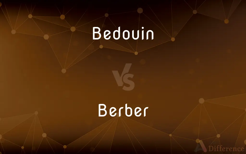 Bedouin vs. Berber — What's the Difference?