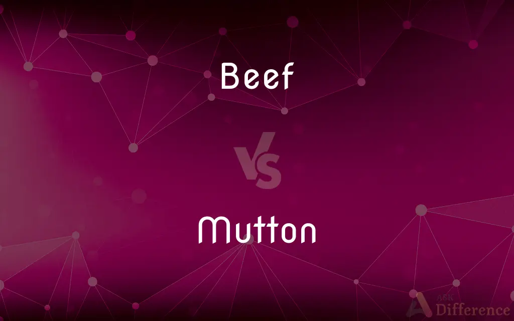 Beef vs. Mutton — What's the Difference?