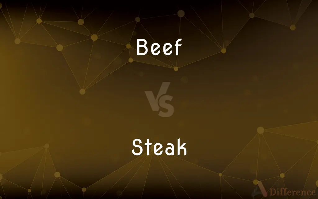Beef vs. Steak — What's the Difference?