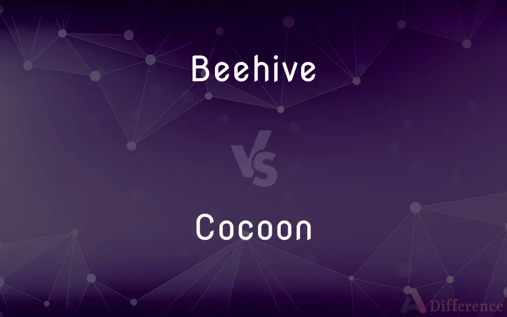 Beehive vs. Cocoon — What's the Difference?