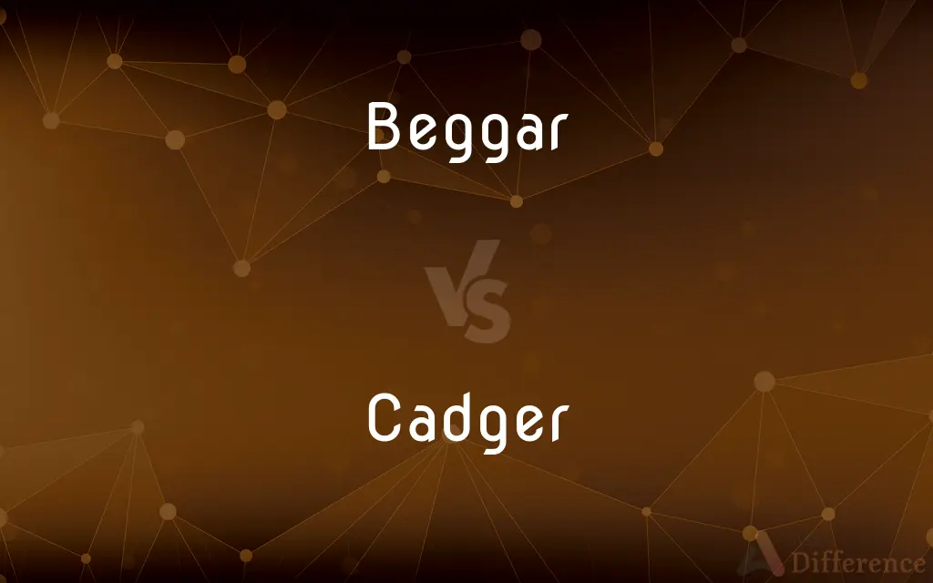Beggar vs. Cadger — What's the Difference?