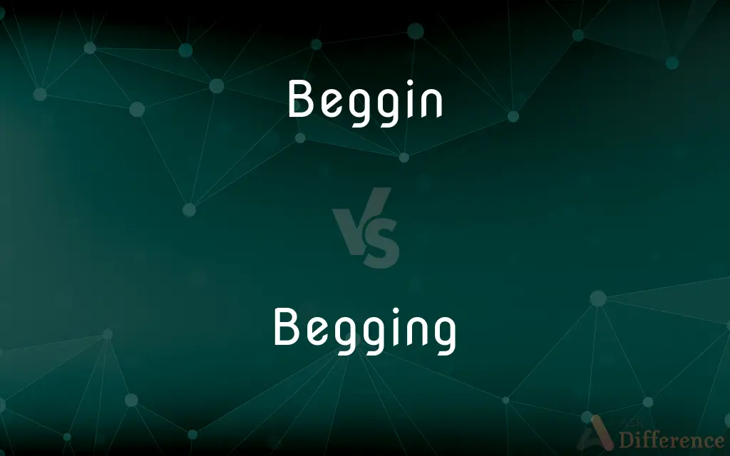 Beggin vs. Begging — Which is Correct Spelling?
