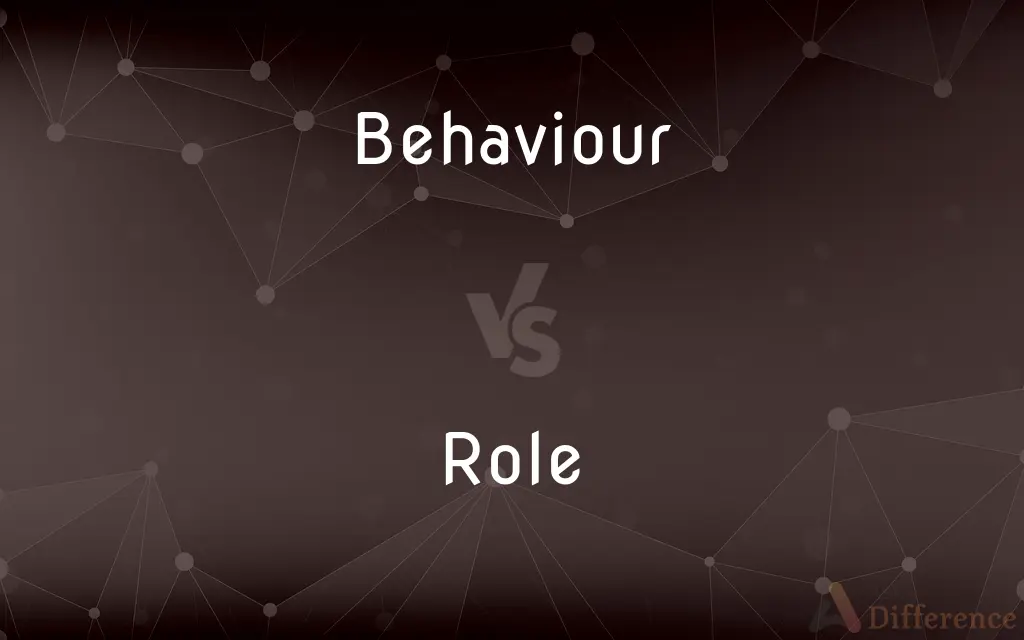 Behaviour vs. Role — What's the Difference?