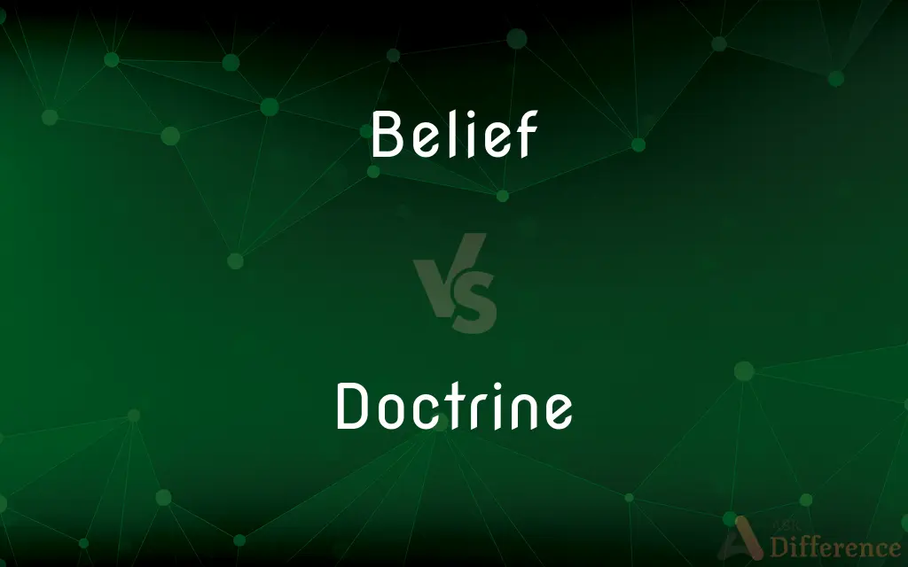 Belief vs. Doctrine — What's the Difference?