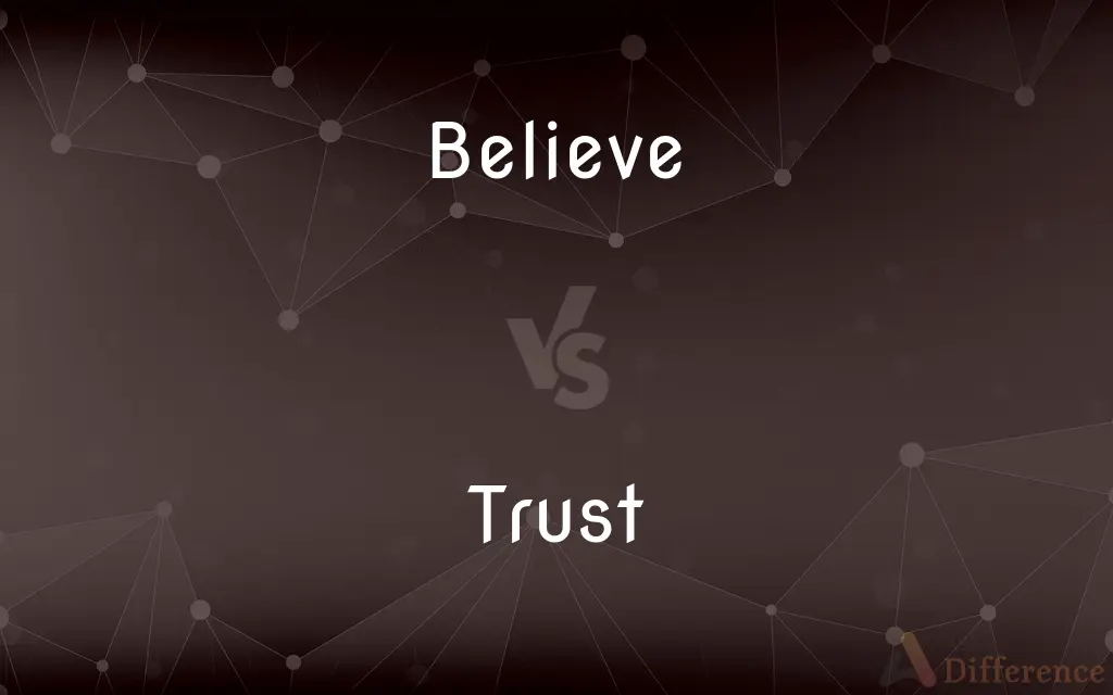 Believe vs. Trust — What's the Difference?