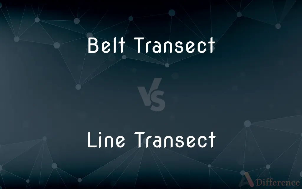 Belt Transect vs. Line Transect — What's the Difference?