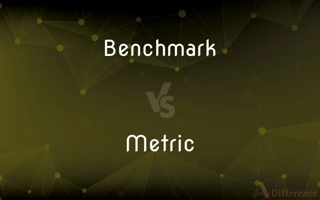 Benchmark vs. Metric — What's the Difference?