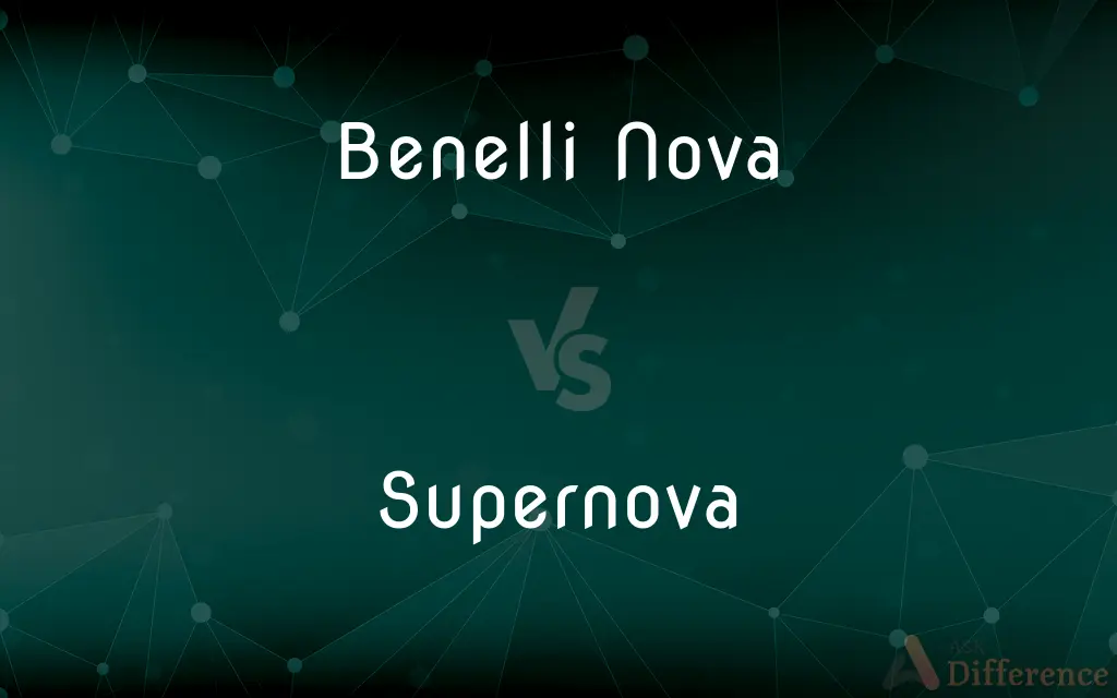 Benelli Nova vs. Supernova — What's the Difference?