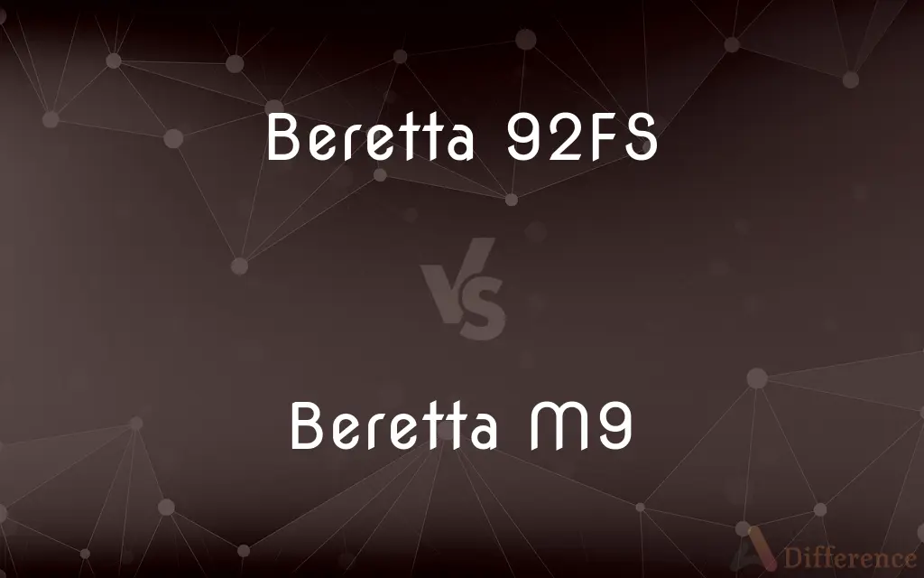 Beretta 92FS vs. Beretta M9 — What's the Difference?