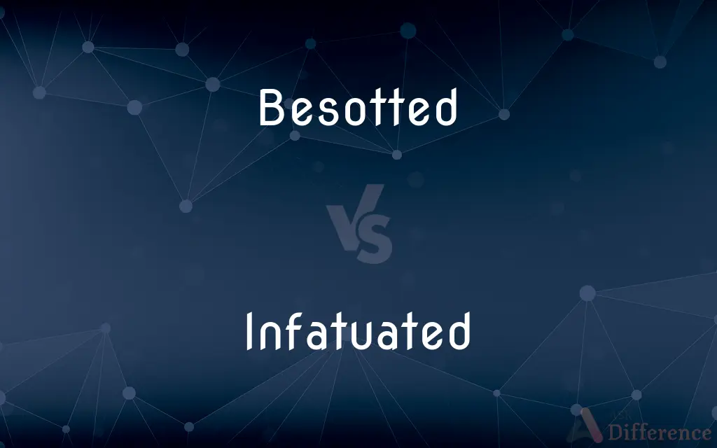 Besotted vs. Infatuated — What's the Difference?
